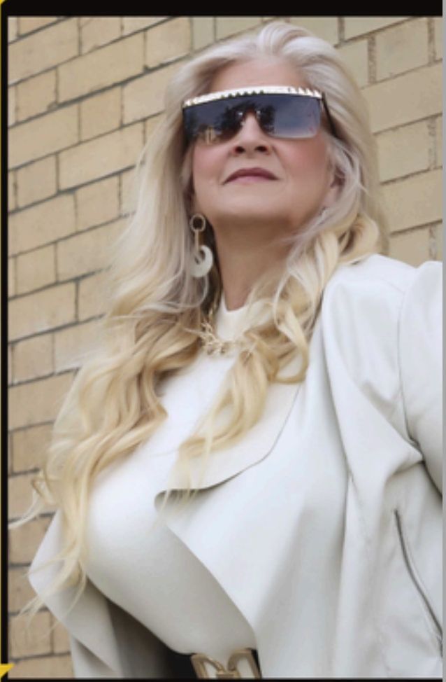 White coat and shades
